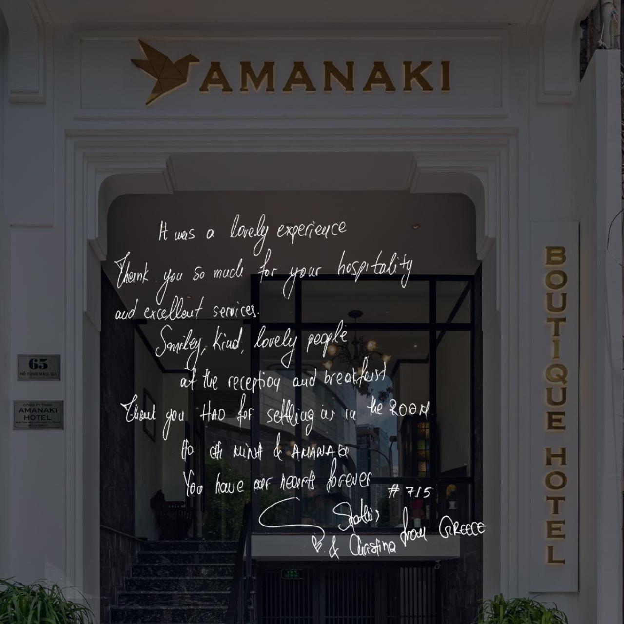 Amanaki Saigon Boutique Hotel Ho Si Minh-város Kültér fotó